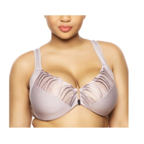 Felina Intimates & Sleepwear Paramour Felina Womens Angie Front Close Minimizer Bra 32ddd